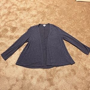 Womens Old Navy Swing Cardigan Size XL Blue